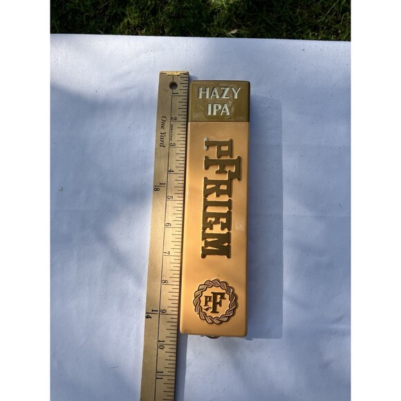 PFriem Hazy IPA Beer Tap Handle Pull Knob 9" Tall Bar Pub Brewery Mancave Decor - Picture 5 of 11